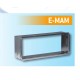 E-MAM: Contre-cadre métallique de largeur 98 mm