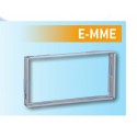 MME : Contre-cadre métallique etroit et de largeur 35 mm